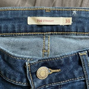 Levi 714 Straight high rise